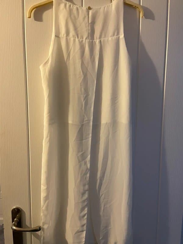 Never Fully Dressed White chiffon top