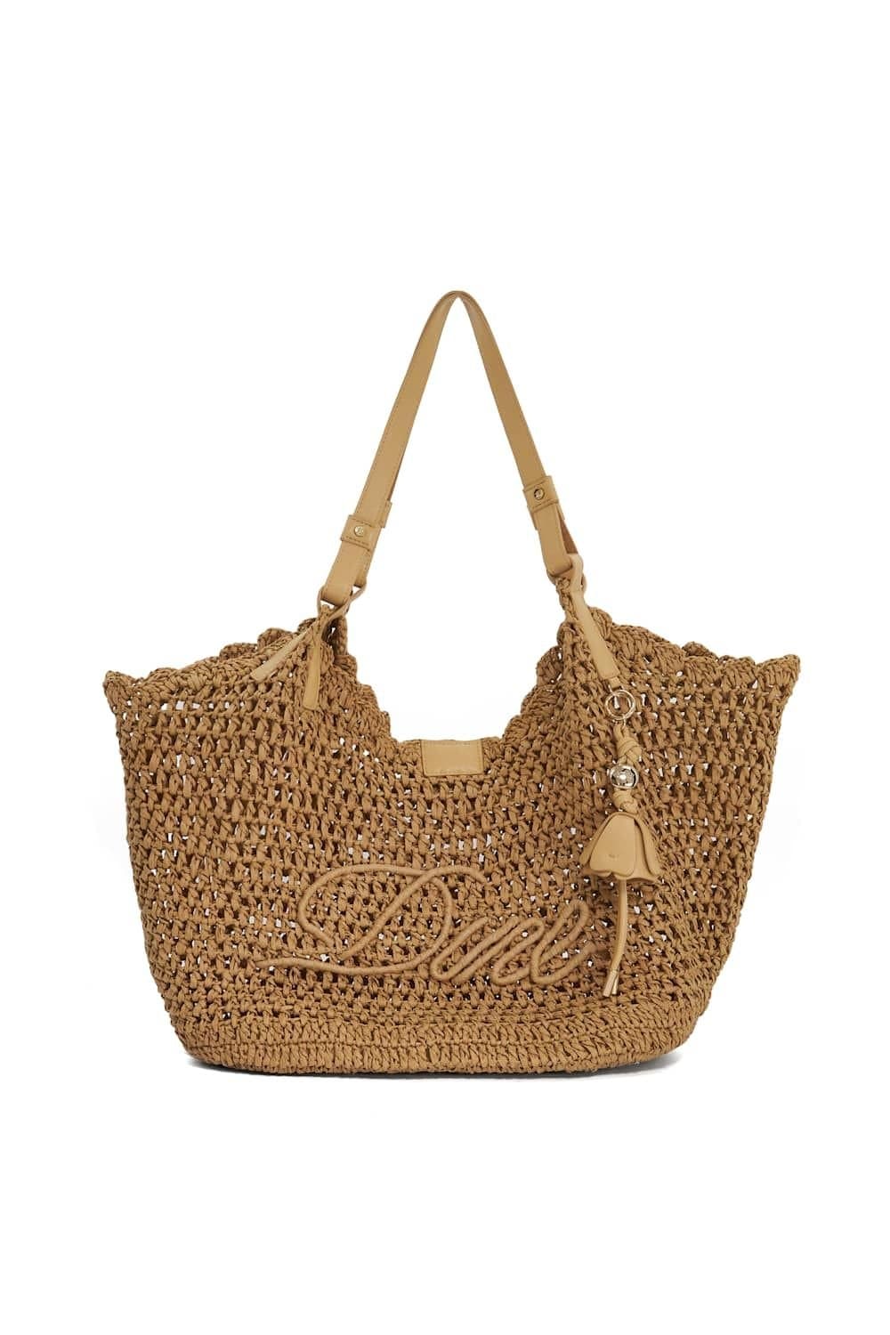 Dune London Dune London Natural Raffia Shoulder Bag