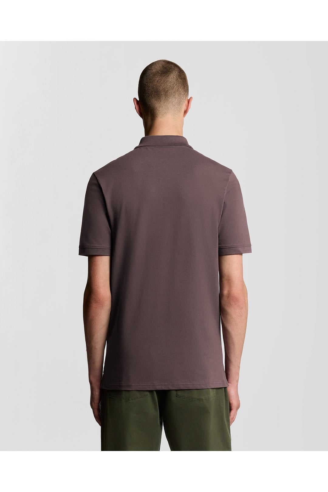 Lyle & Scott Lyle & Scott Men's Plain Polo Shirt Espresso - 4