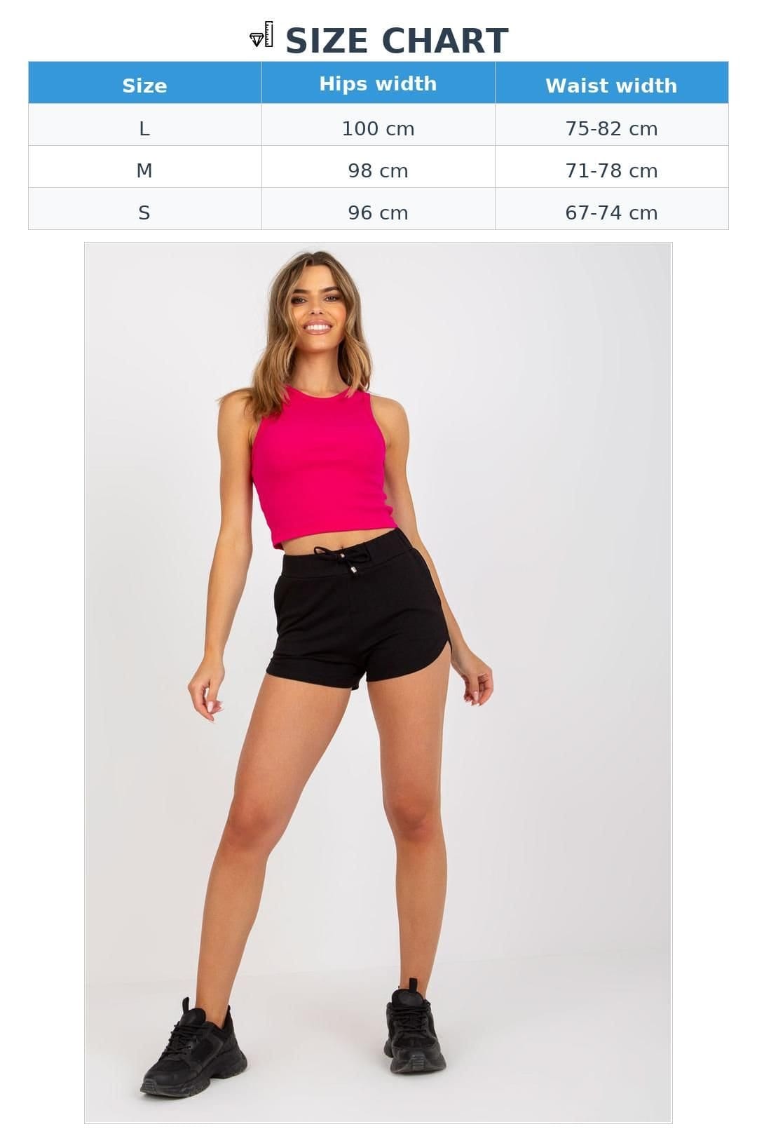 Love Lace Love Lace Women's High Waisted Sweatshorts with Drawstring Pockets in Black - 4