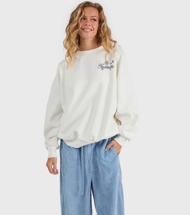 Skinnydip Women's White Disney Cinderella Print Sweatshirt Skinnydip New Look - 2
