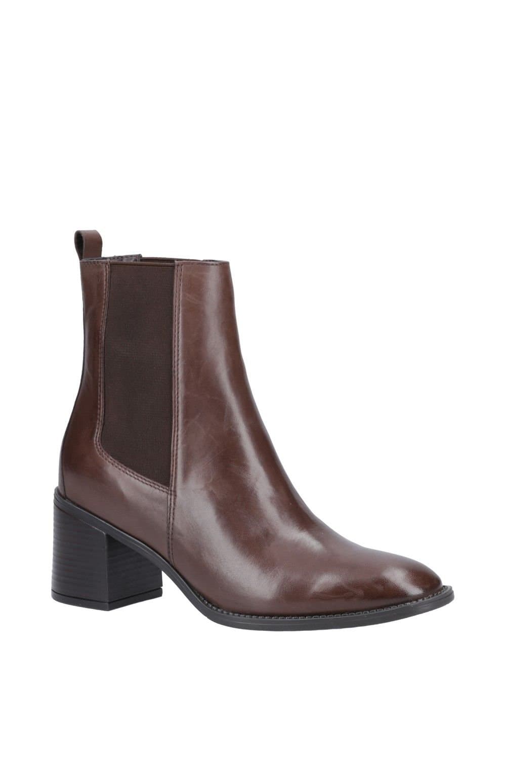 Hush Puppies Hush Puppies Women's 'Caroline' Ankle Boots in Chocolate