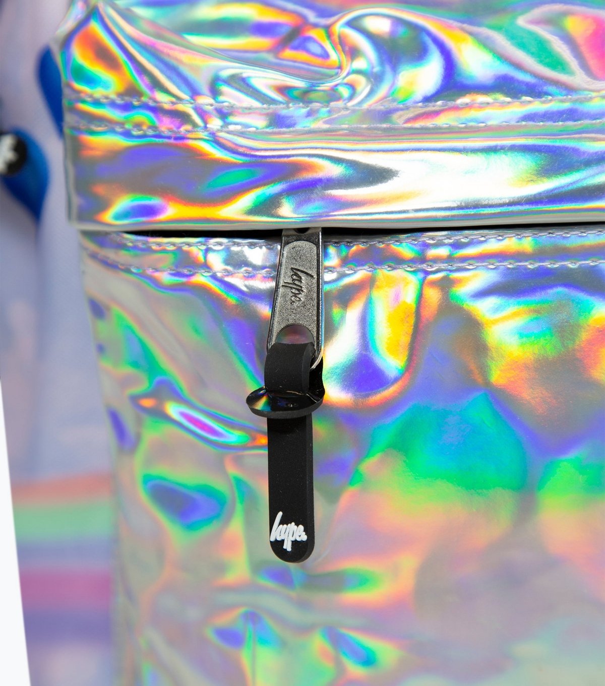 Hype Multicoloured Holographic Dolphin Iconic Backpack HYPE New Look - 3