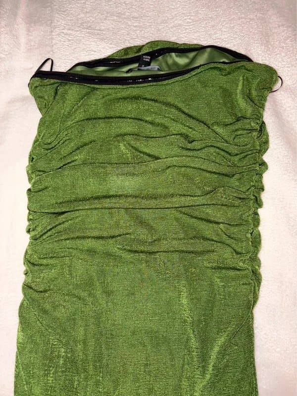 New Look Ruched midi dress