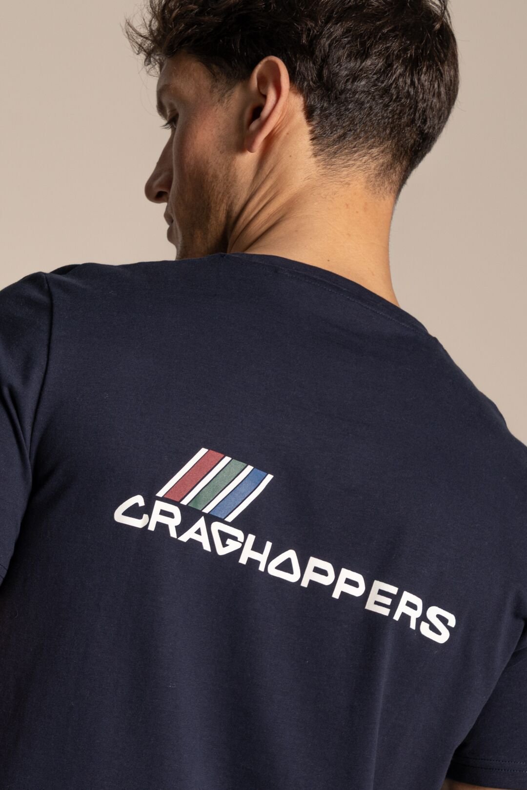 Craghoppers Craghoppers Men's Lucent Relaxed Fit Short Sleeved T-Shirt in Dark Blue - 2