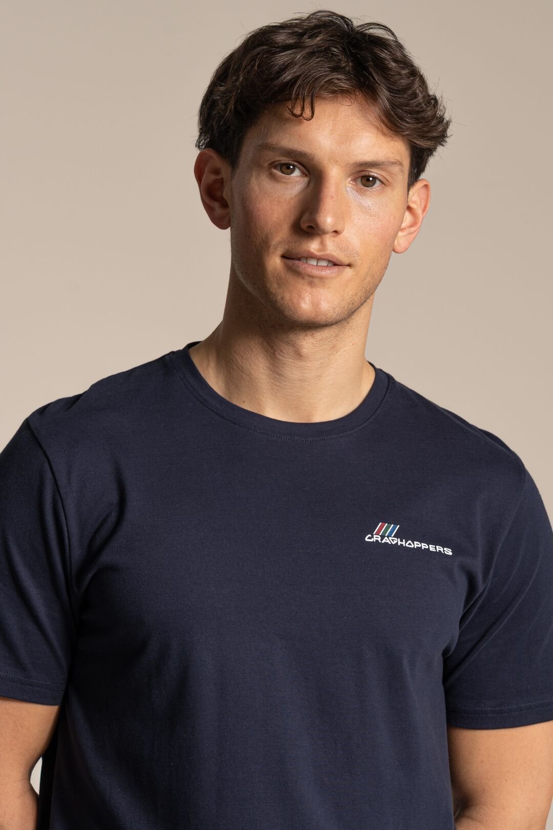 Craghoppers Craghoppers Men's Lucent Relaxed Fit Short Sleeved T-Shirt in Dark Blue - 3