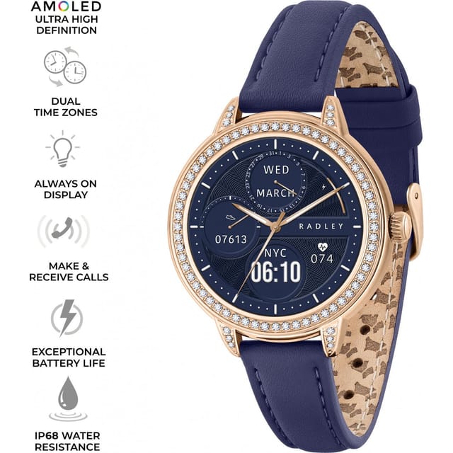 Radley Radley Women's RYS33-2170 Series 37mm Watch in Navy - 2