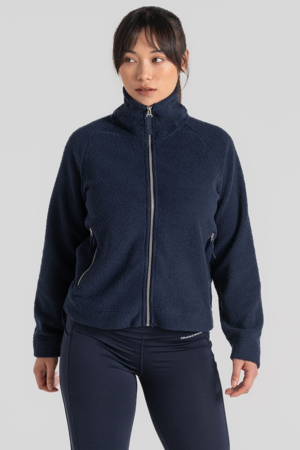 Craghoppers Craghoppers Women's Raya Full Zip Fleece in Mid Navy