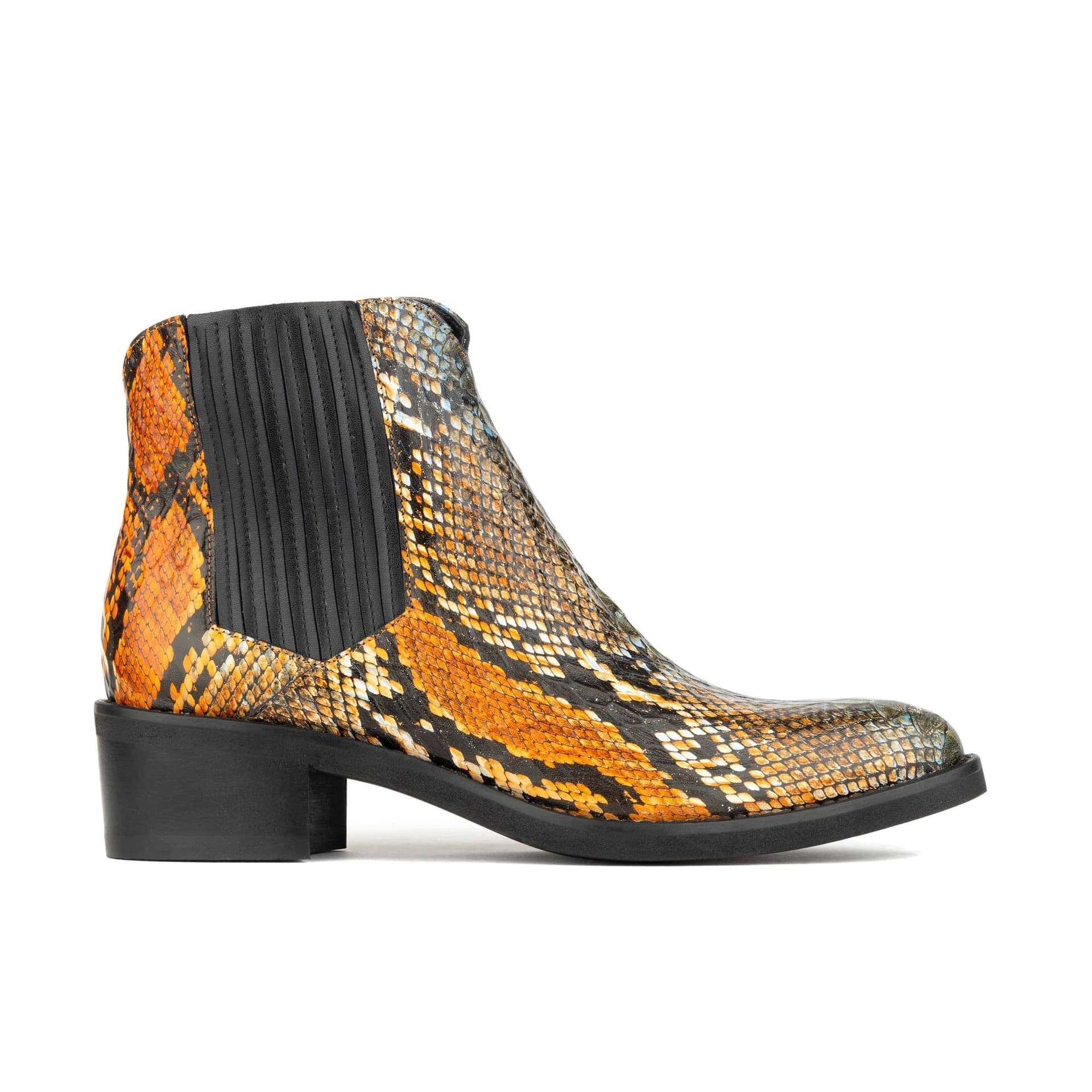 Embassy London Embassy London Women's Texas - Black & Orange Snake