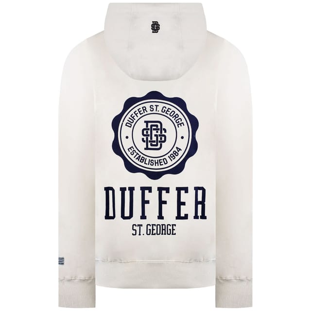 Duffer Duffer Men's Captain Oh Beige Hoodie - 2