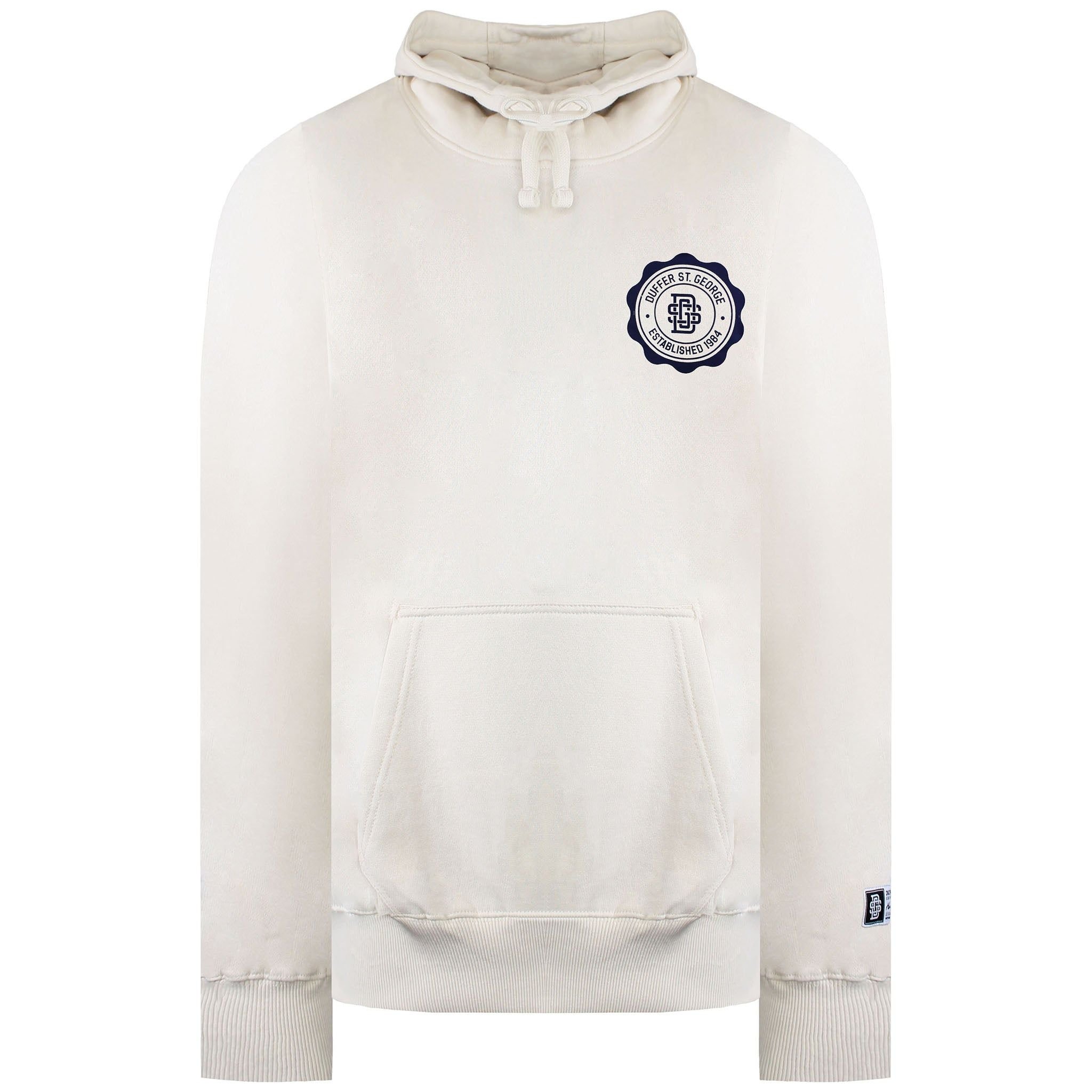 Duffer Duffer Men's Captain Oh Beige Hoodie - 4