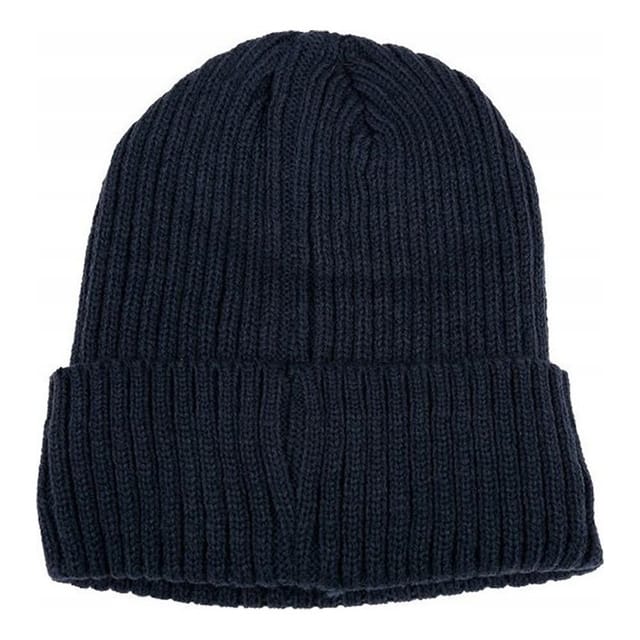 4F 4F Men's H4Z22CAM01331S Beanie in Navy - 2