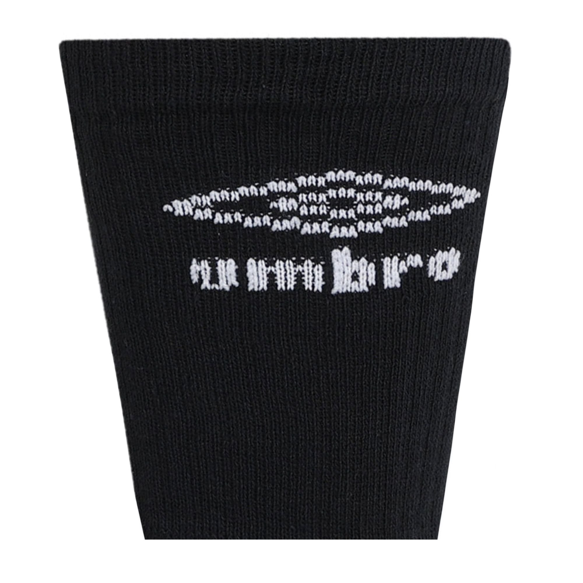 Umbro Umbro Men's Logo Crew Socks (Pack of 3) in Black - 2