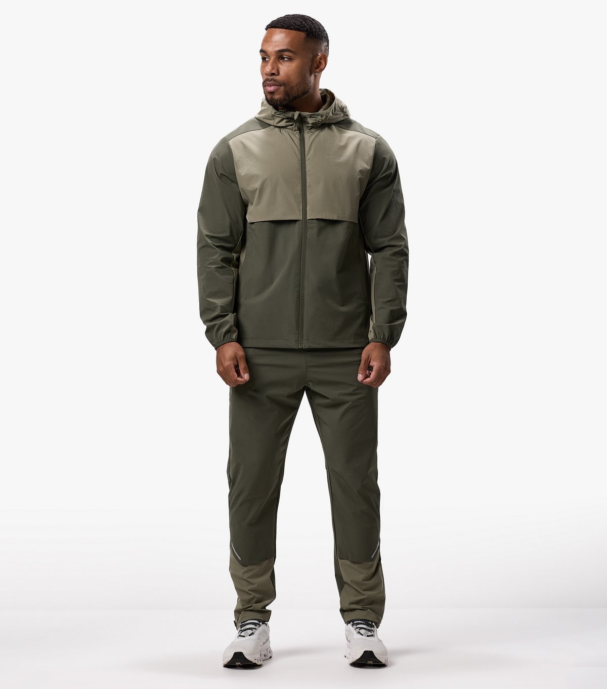 Gym King Men's Olive Green Advance Tracksuit Top Gym King New Look - 2