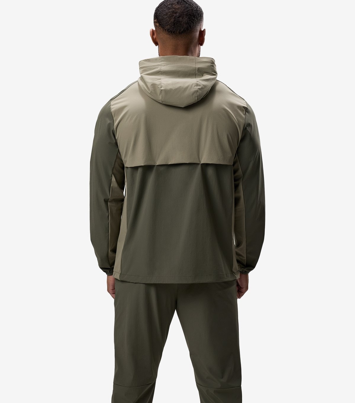 Gym King Men's Olive Green Advance Tracksuit Top Gym King New Look - 3