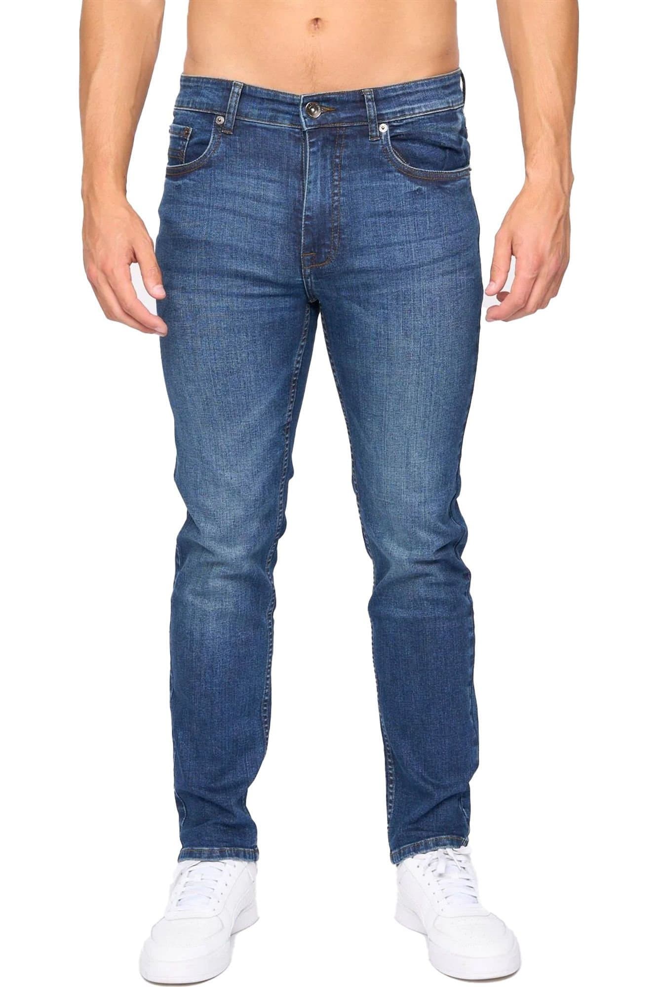 Bewley&Ritch Bewley&Ritch Dark Blue Slim Fit Men's Jeans