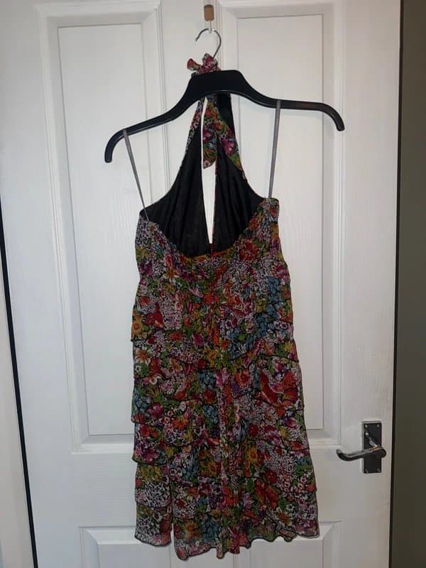 Lipsy Lipsy size 14 ruffle floral dress
