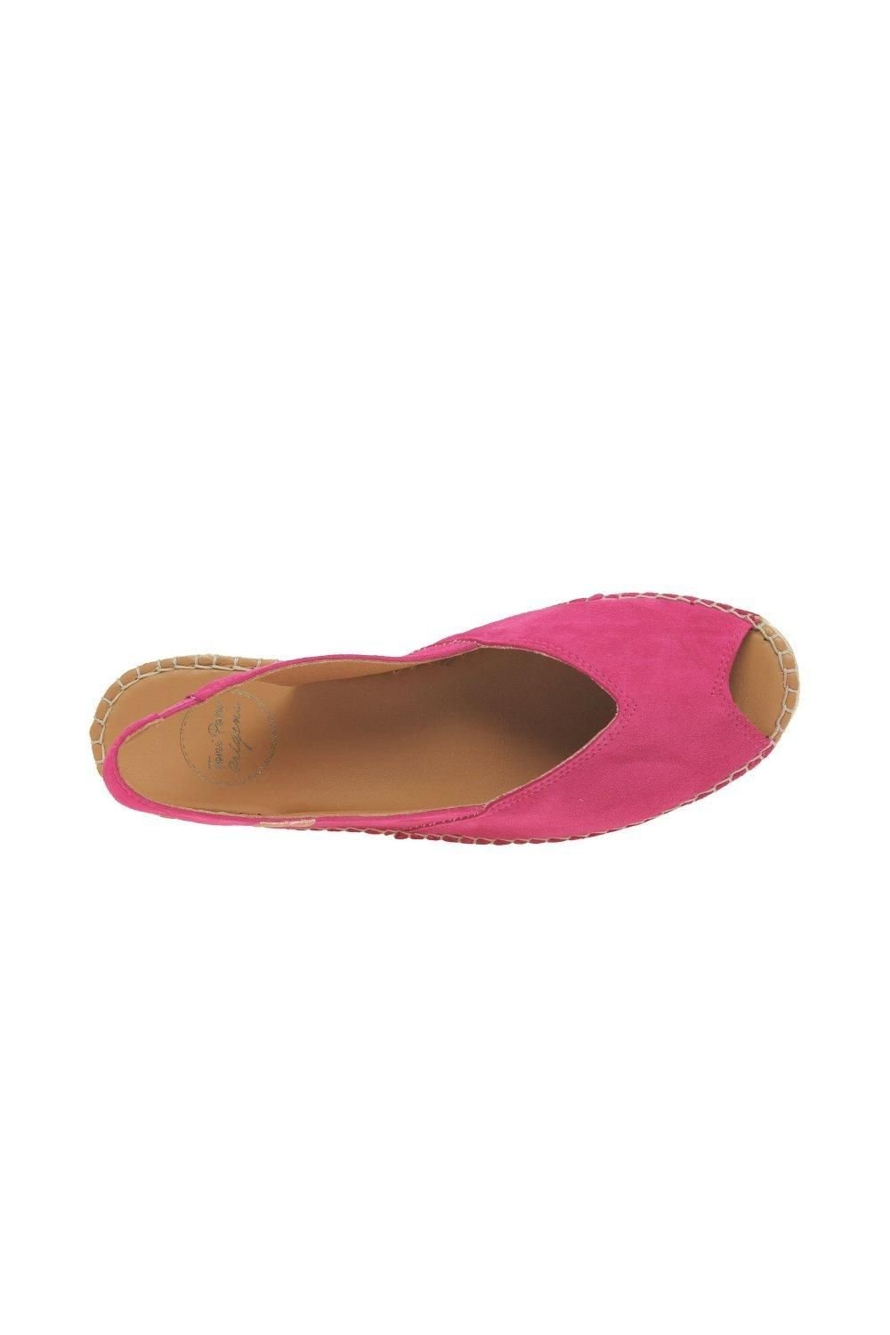 Toni Pons Toni Pons Women's 'Bernia' Wedge Heel Espadrilles Sandals in Fuchsia - 4