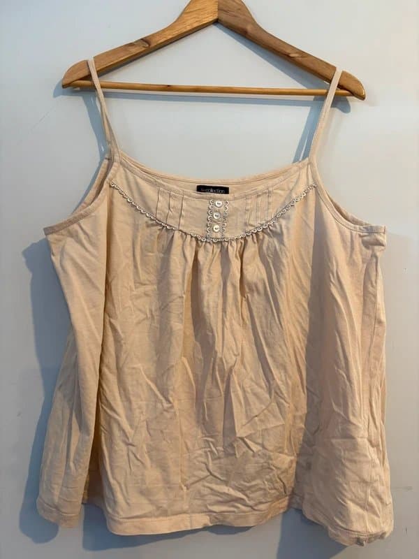 Bm Collection Vintage Bm cami top - size 24