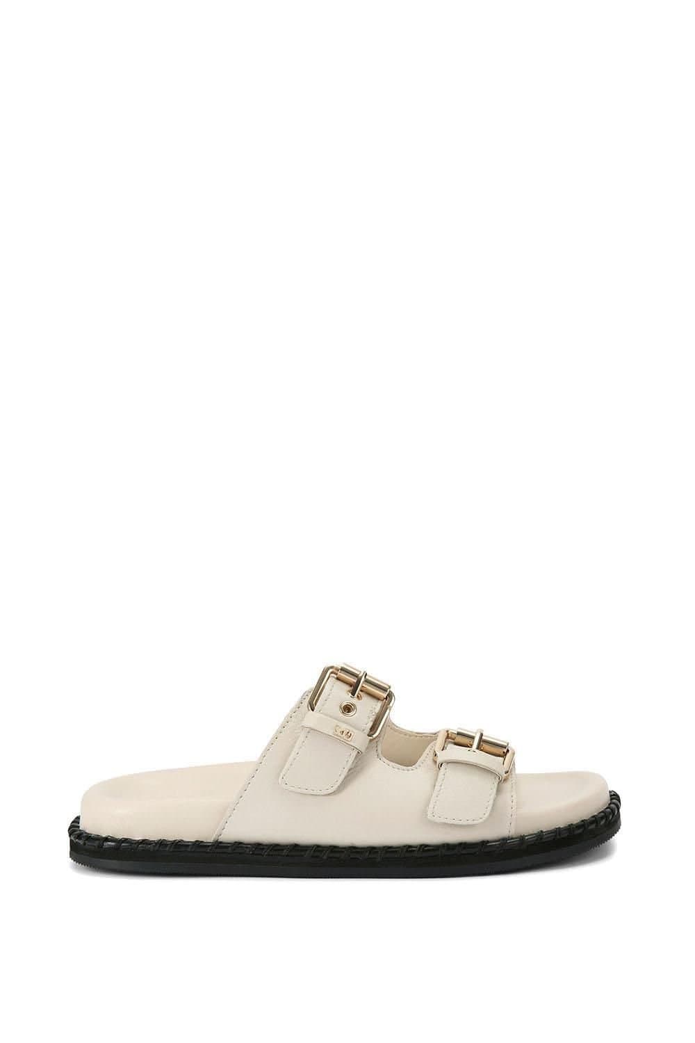 KG Kurt Geiger KG Kurt Geiger Cream Leather Sandals