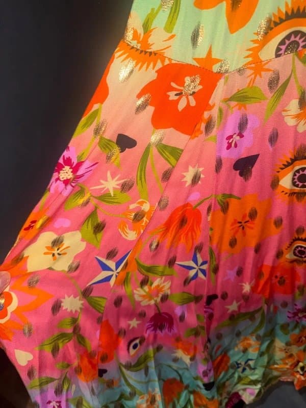 Never Fully Dressed NFD Ombré Tallulah Eliza Midi Dress Size 12 NEW