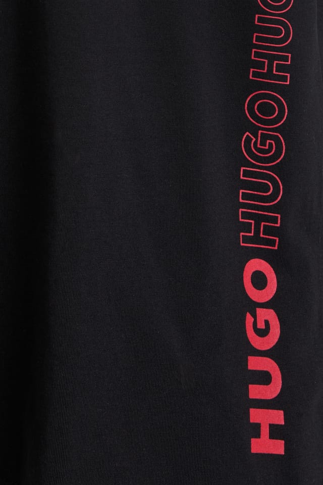 HUGO Hugo Men's Tiki T-Shirt Black - 2
