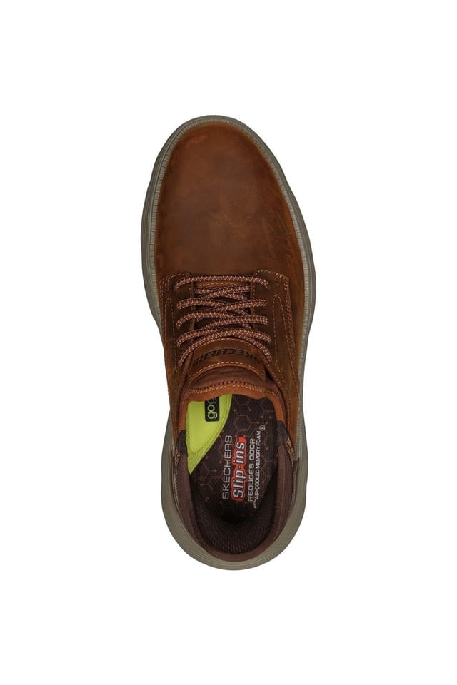 Skechers Skechers Men's Garza Gervin Shoes in Brown - 3