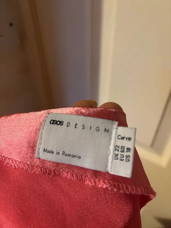 ASOS ASOS satin mini skirt in pink