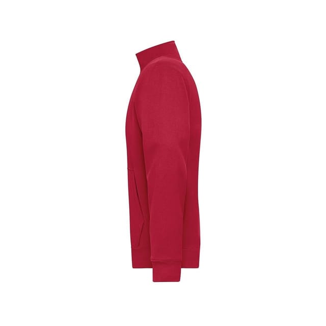 James and Nicholson James and Nicholson Men's Solid Doubleface Work Jacket in Red - 3