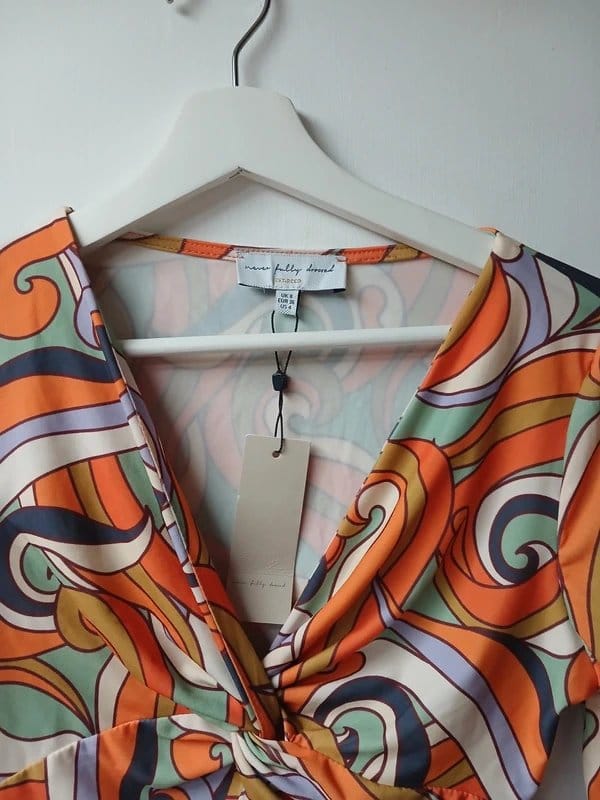 Never Fully Dressed Multi-Colour Rouched Bodysuit