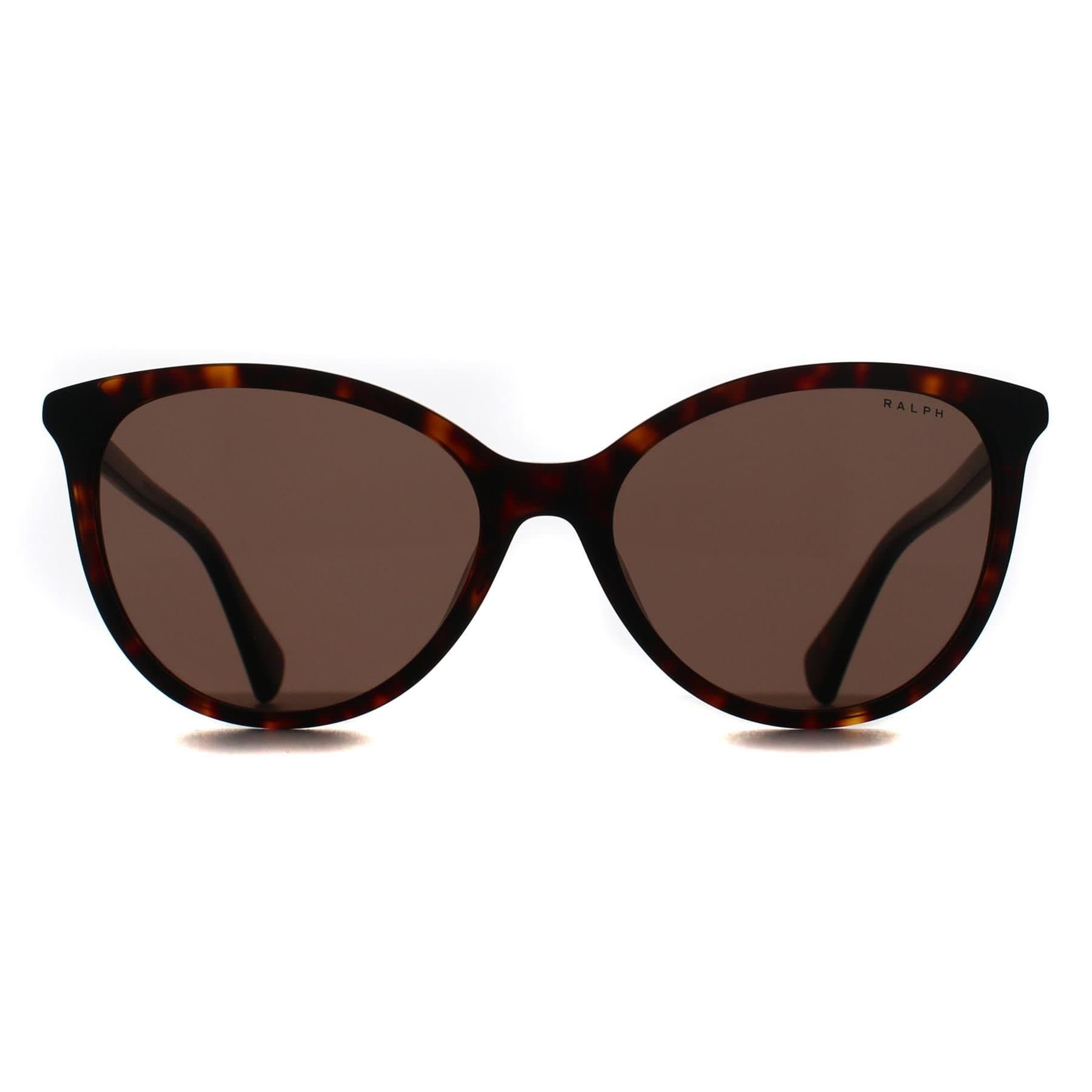 Ralph by Ralph Lauren Ralph by Ralph Lauren Women's Cat Eye Dark Havana Brown RA5339U