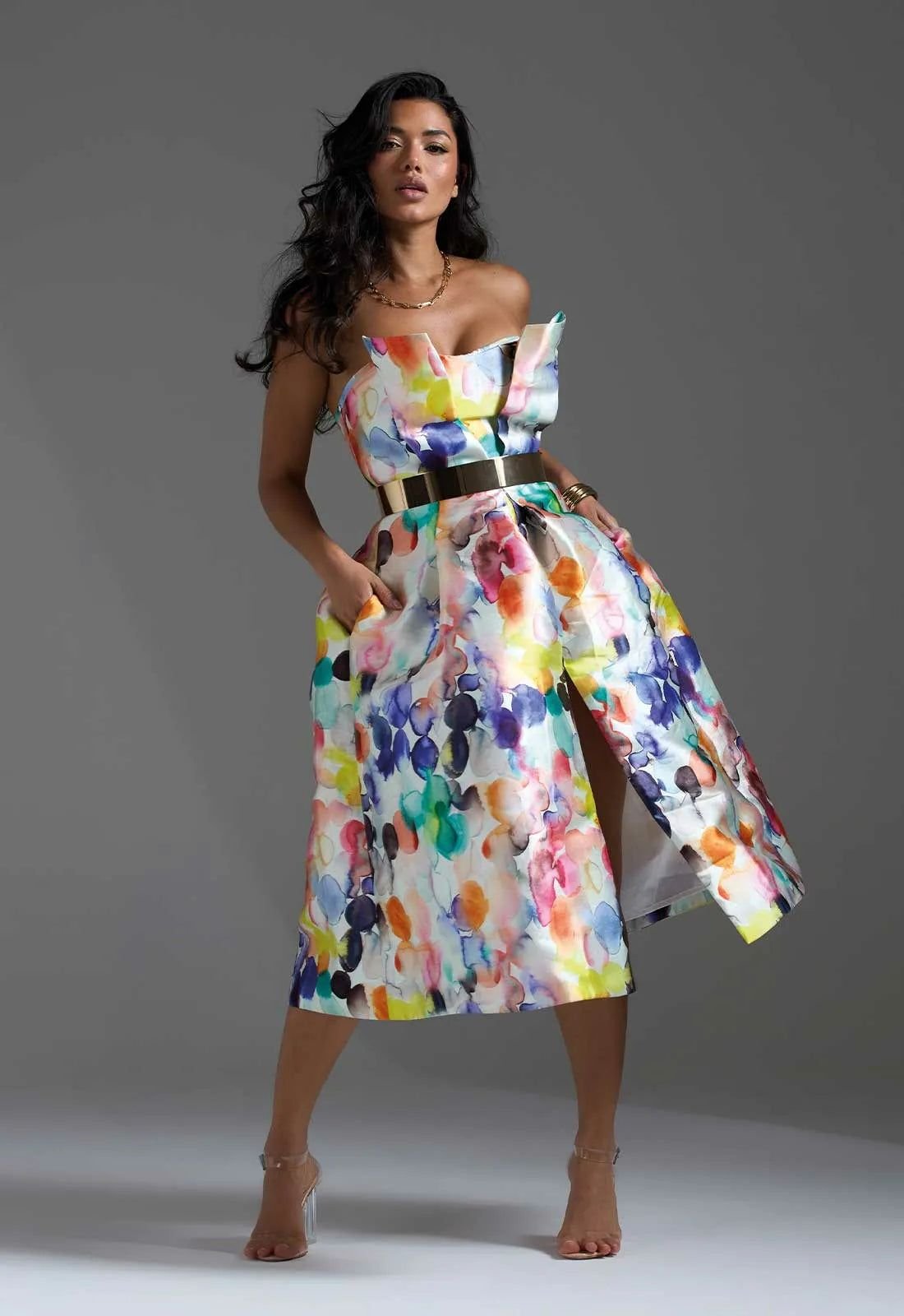 Little Black Dress Little Black Dress Women's LBD Collection The Watercolour Dress - 2