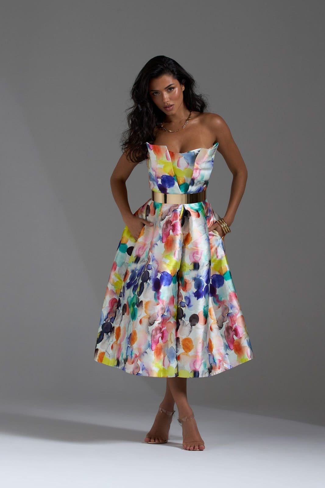 Little Black Dress Little Black Dress Women's LBD Collection The Watercolour Dress - 4