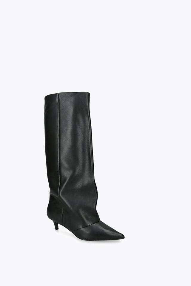 Steve Madden STEVE MADDEN Women's 'Luca Black' Leather Boots in Black - 2