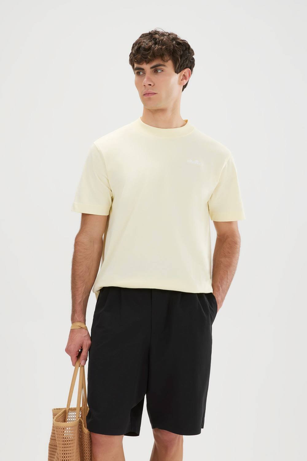 Ellesse Ellesse Men's Acciano T-Shirt in Yellow - 3