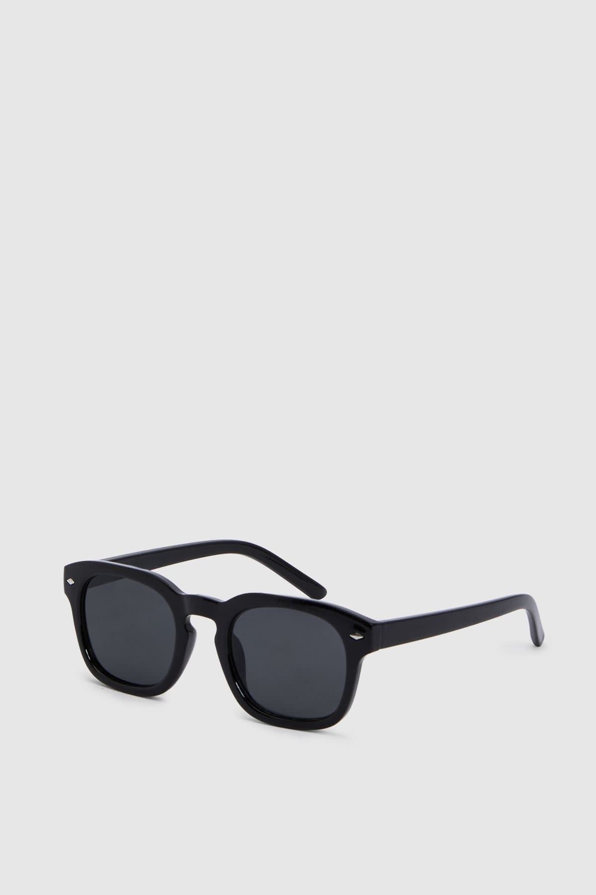 Burton Burton Men's Black Retro Sunglasses