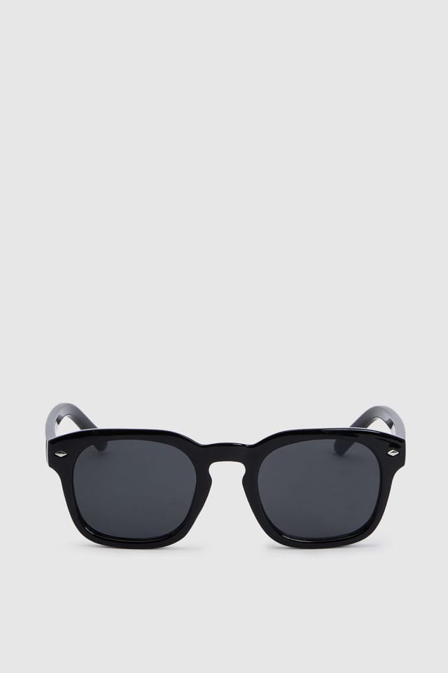 Burton Burton Men's Black Retro Sunglasses - 3