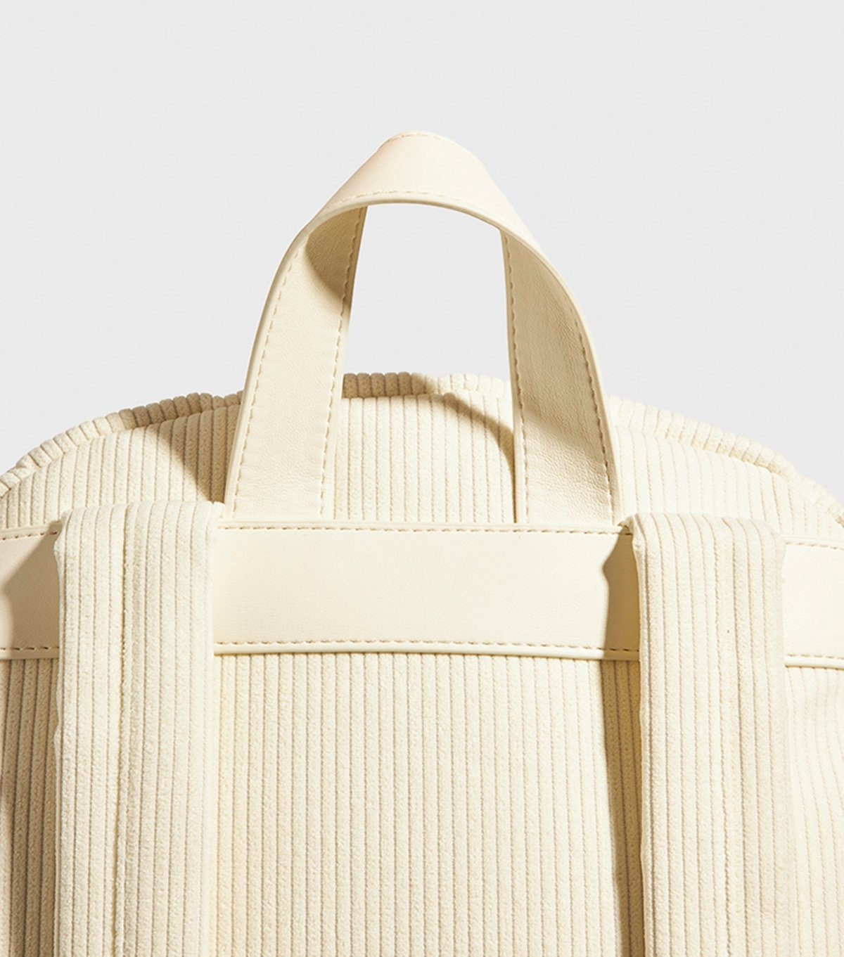 Skinnydip Cream Miffy Embroidered Corduroy Backpack Skinnydip New Look - 4