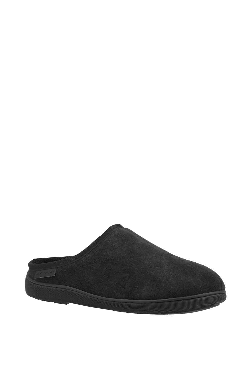 Hush Puppies Hush Puppies Men's 'Ashton' Suede Slippers in Black