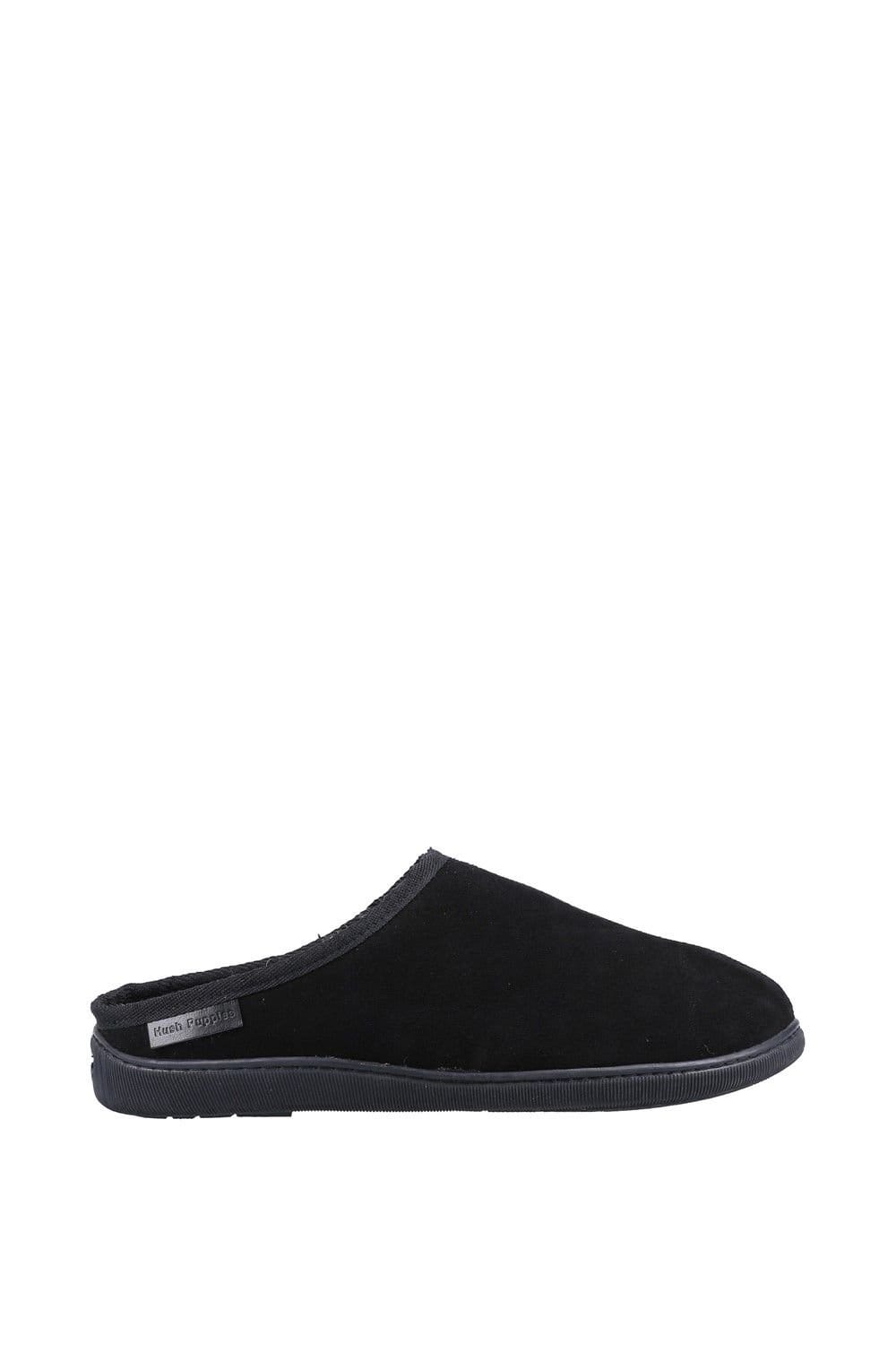 Hush Puppies Hush Puppies Men's 'Ashton' Suede Slippers in Black - 4