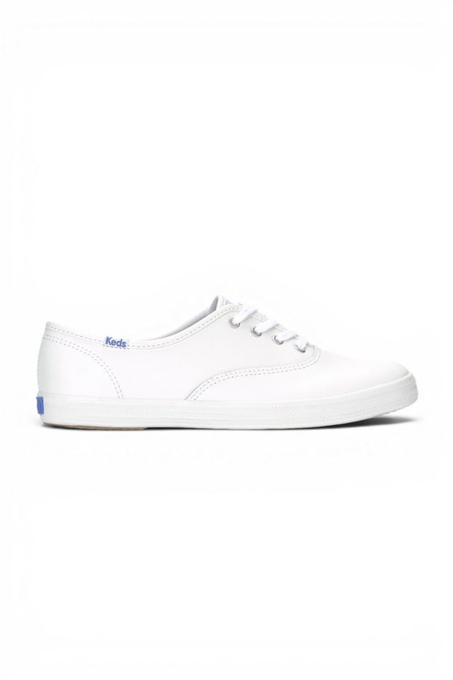 keds Keds Women's Champion Originals Leather Lace-Up in White - 2