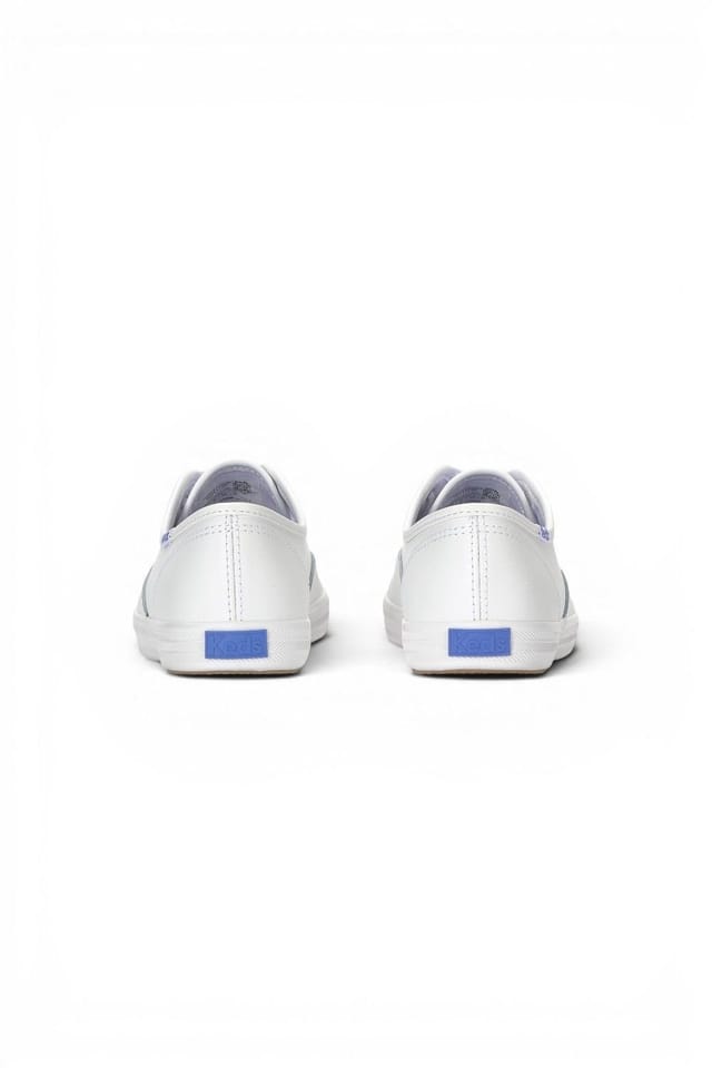 keds Keds Women's Champion Originals Leather Lace-Up in White - 3