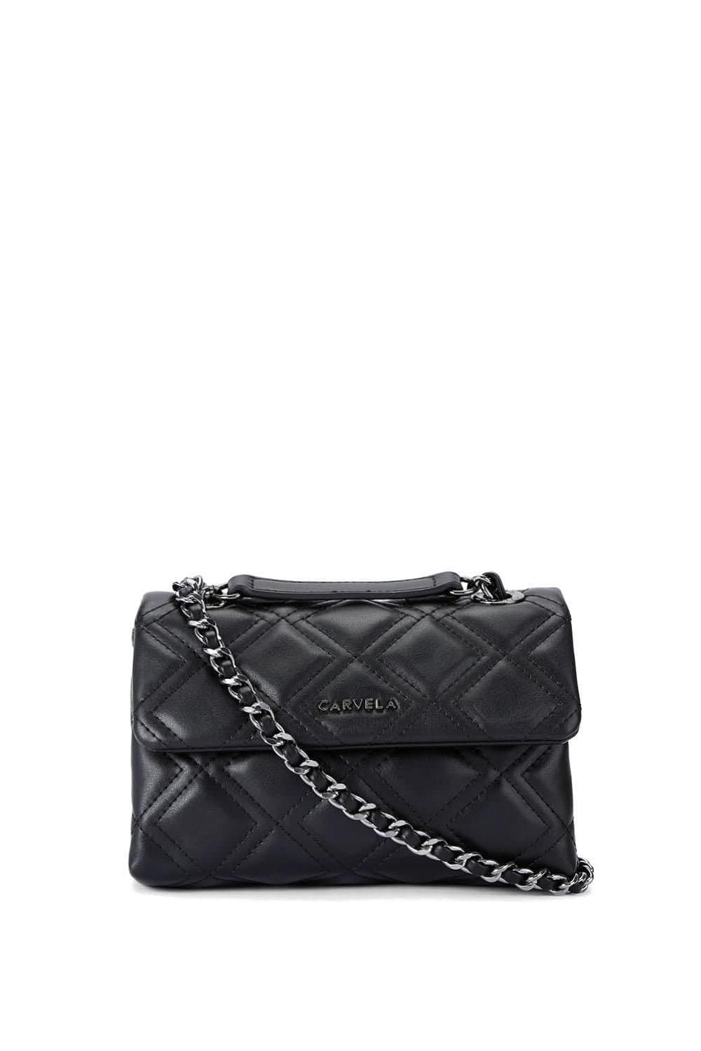 Carvela Carvela Women's 'Rosa Chain Shoulder' Bag in Black