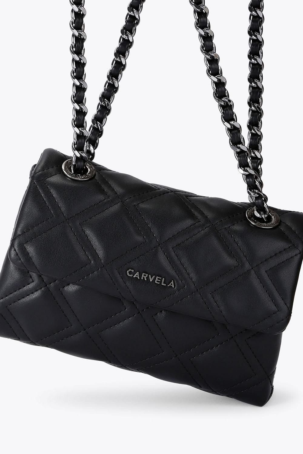 Carvela Carvela Women's 'Rosa Chain Shoulder' Bag in Black - 4