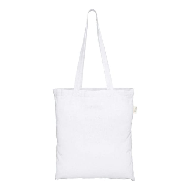 EcoTote EcoTote Men's Cotton Tote Bag in White - 2