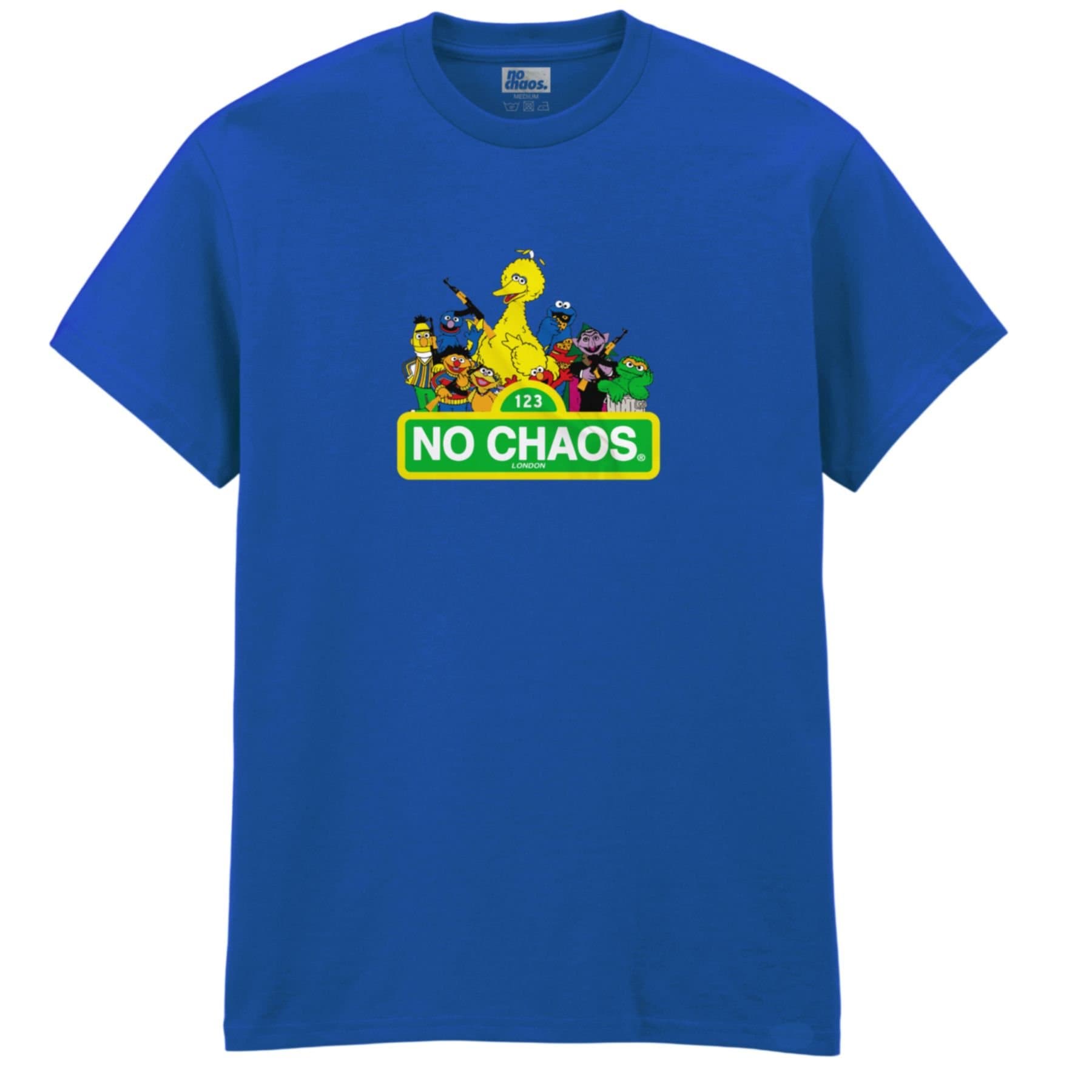 No Chaos No Chaos Men's Street T-Shirt in Blue