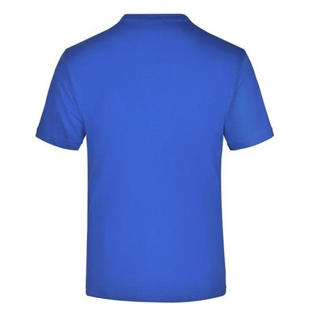 James and Nicholson James and Nicholson Men's Medium Round Neck T-Shirt in Dark Blue - 2
