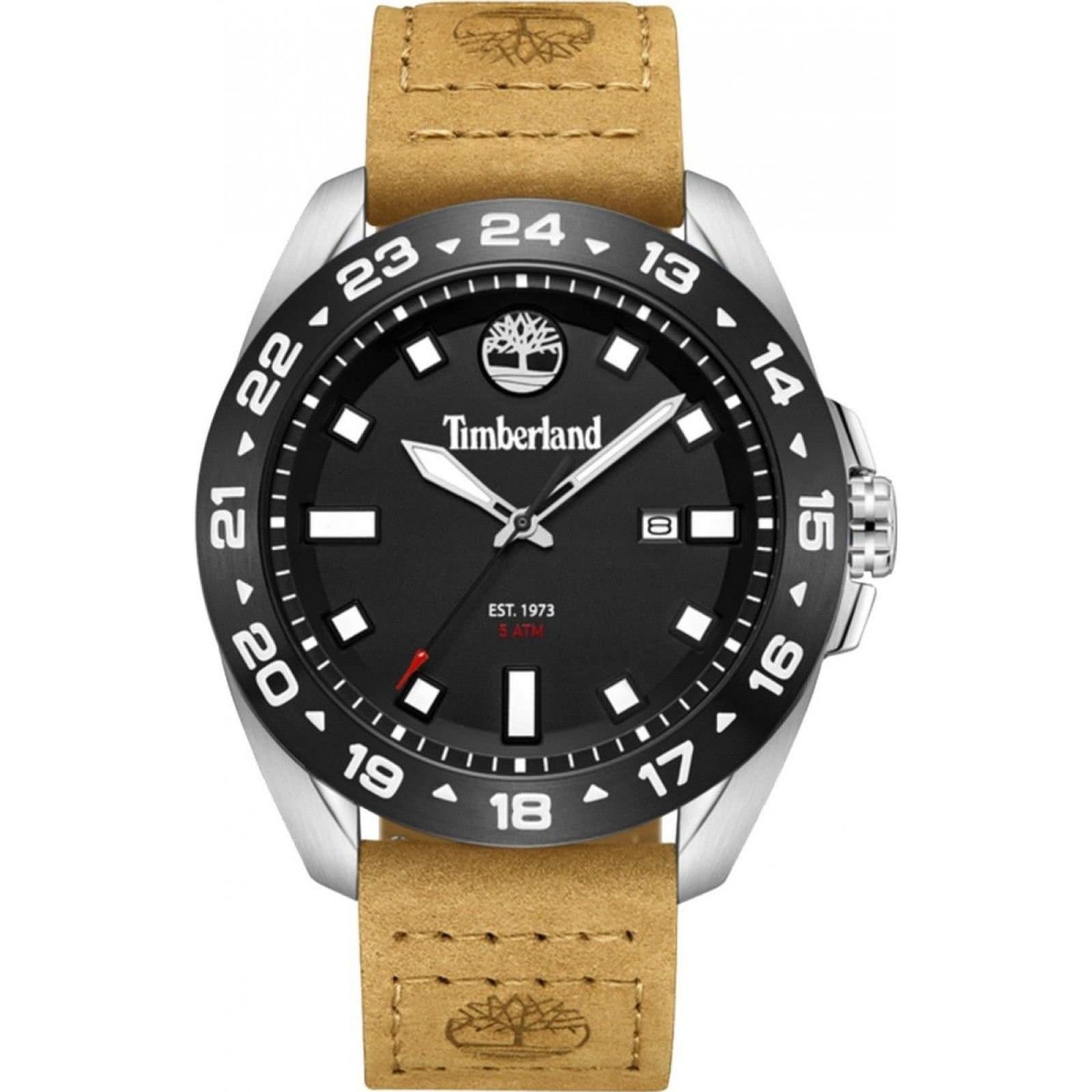 Timberland Timberland Men's TDWGB0029401 44mm Quartz Watch in Brown
