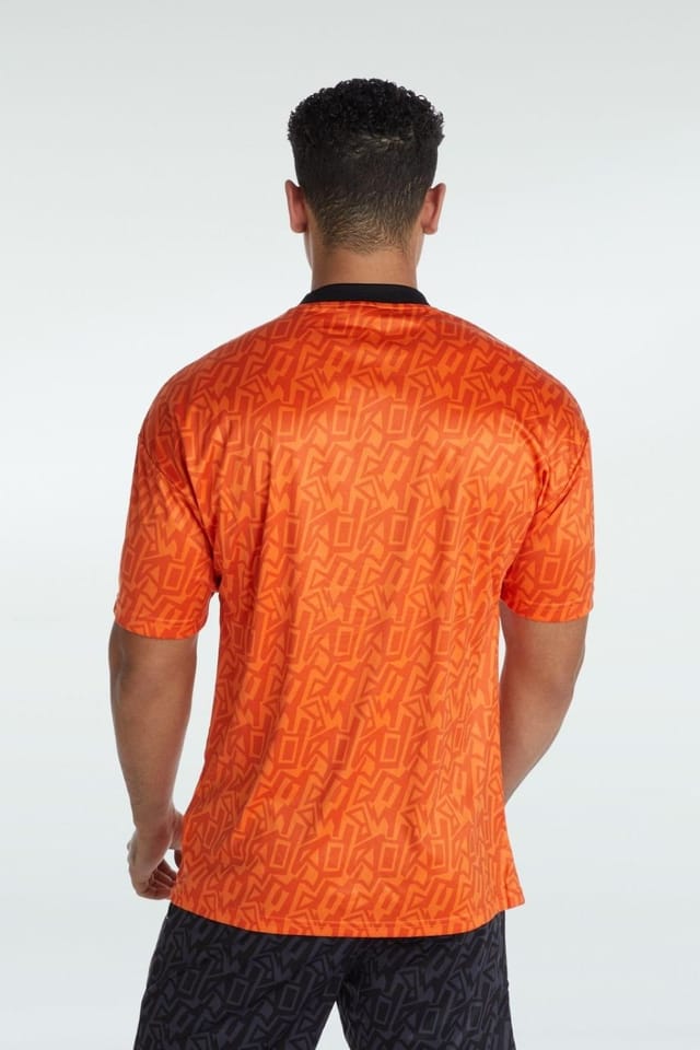 Umbro Umbro Men's Graffiti Orange T-Shirt - 3