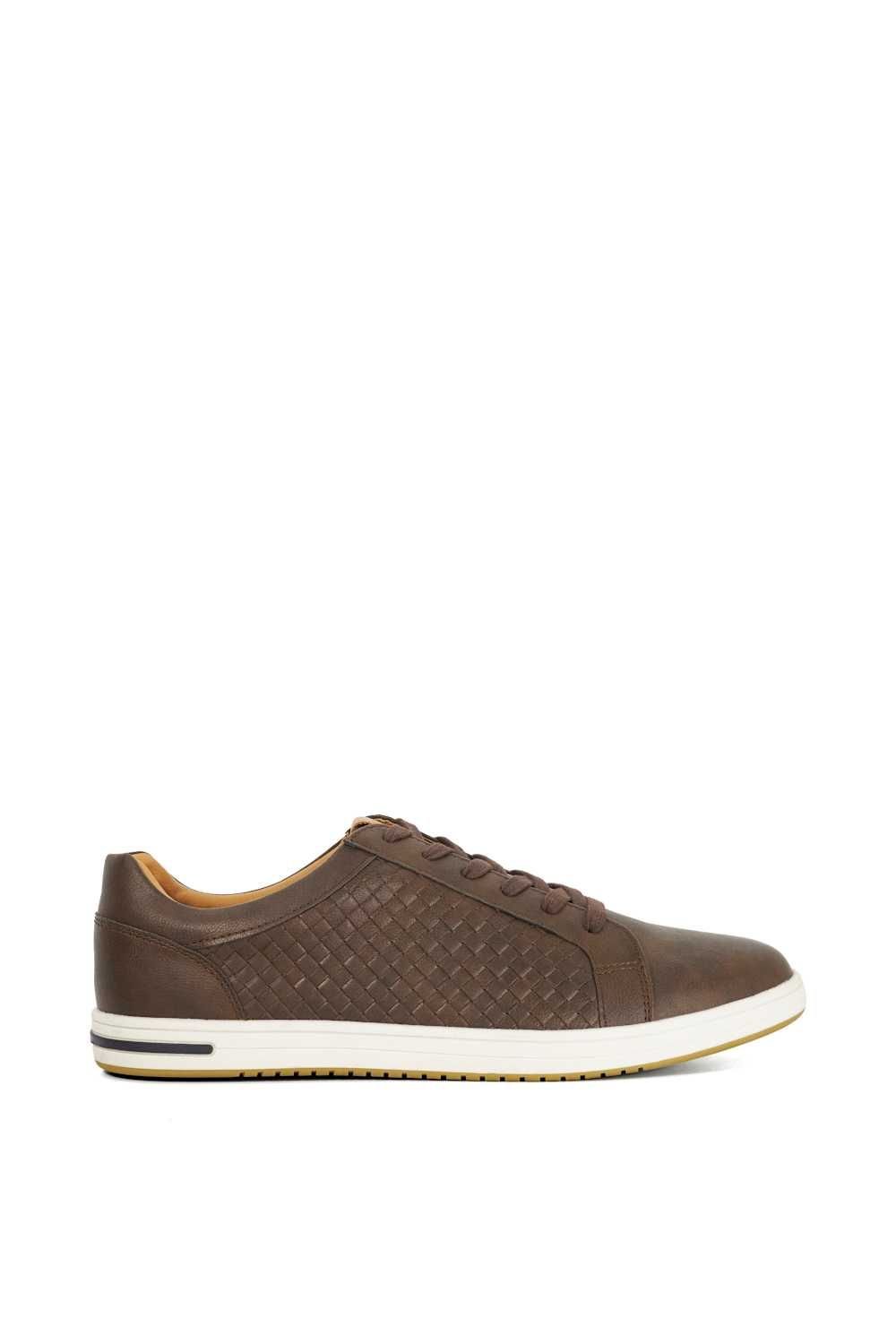 Dune London Dune London Men's 'Tezzy Weave' Trainers in Brown - 2